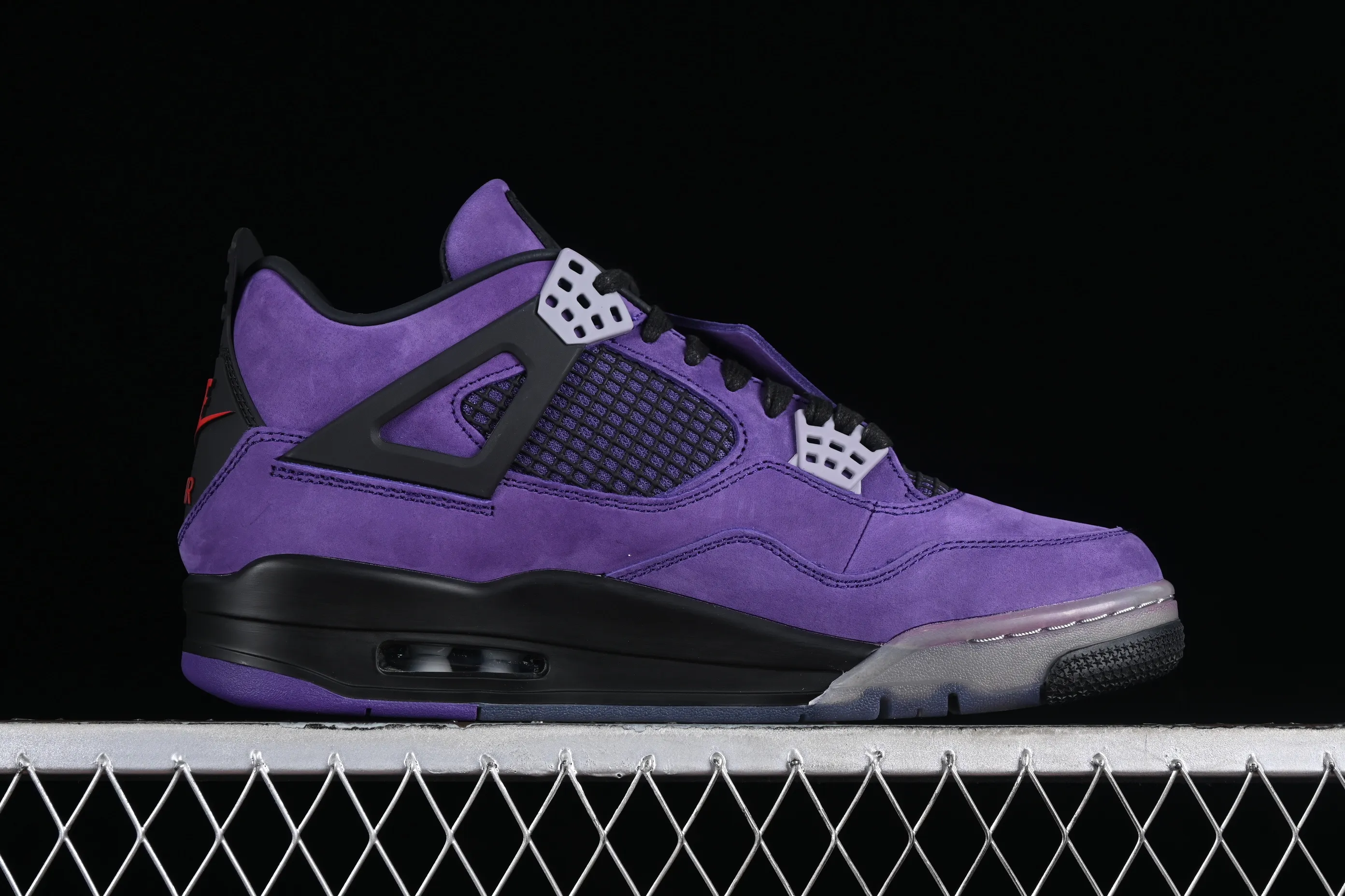 All categories Air Jordan Jordan series basketball shoes Air Jordan 4 GX foreign trade version Air Jordan 4 Retro AJ4 Joe 4 suede purple 766296